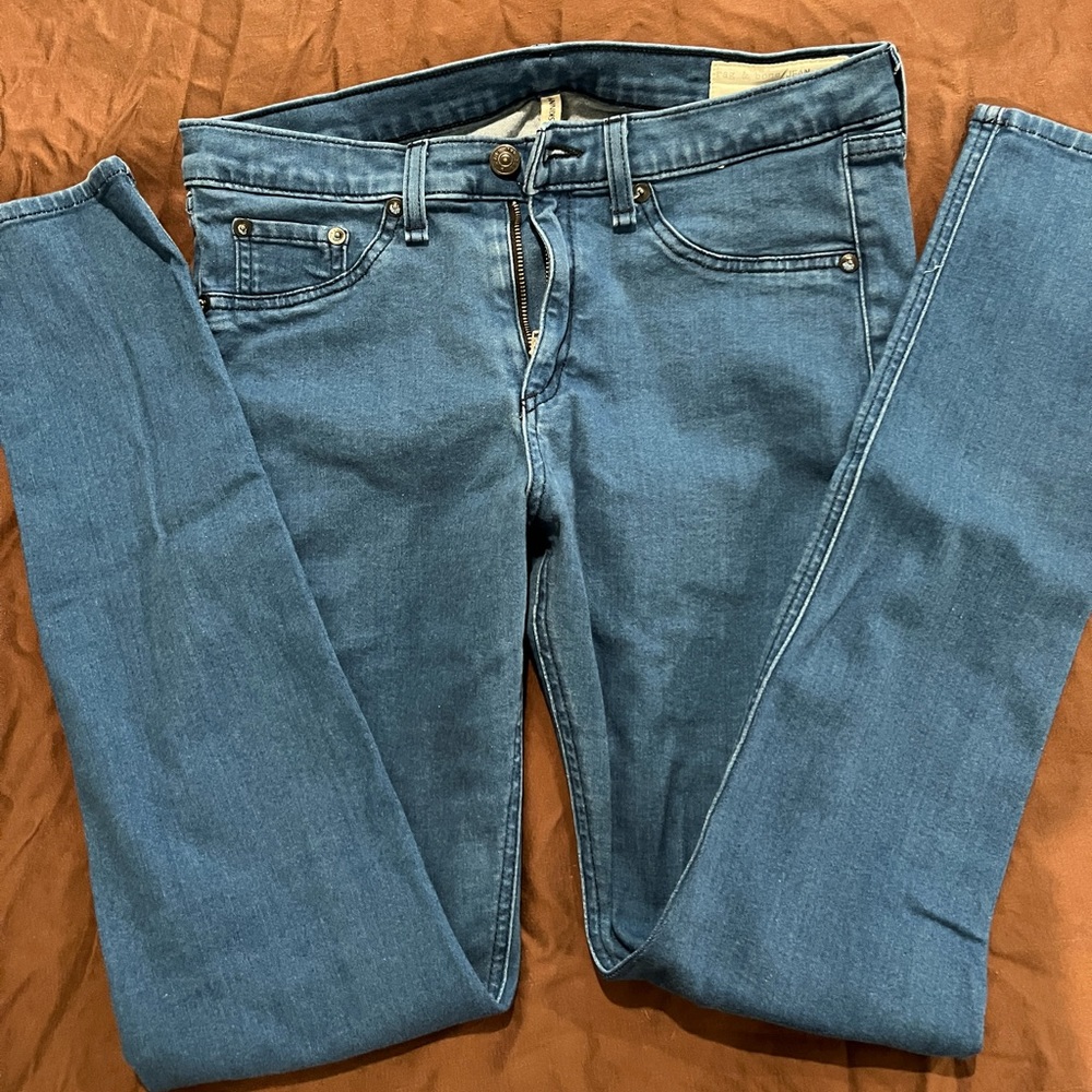 Rag & bone high rise skinny jeans (jeggings)